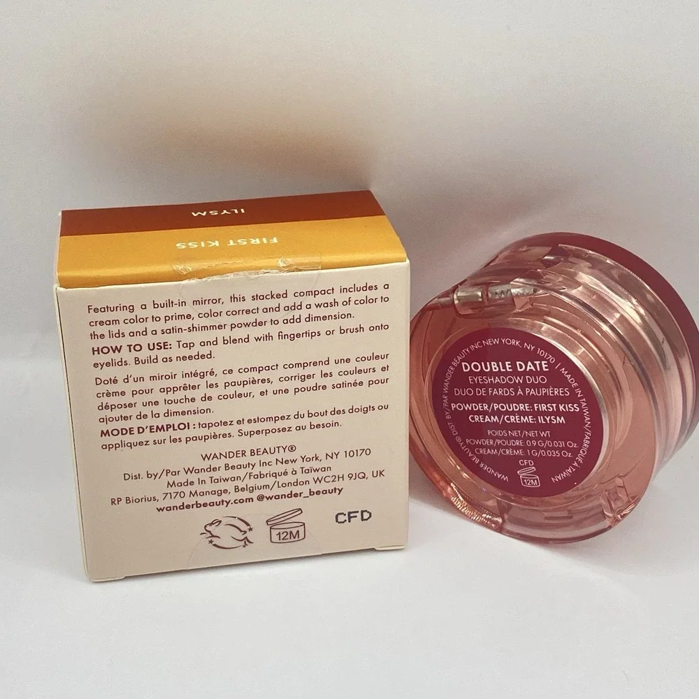 Wander Beauty Double Date Eyeshadow Duo-FIRST KISS & ILYSM New